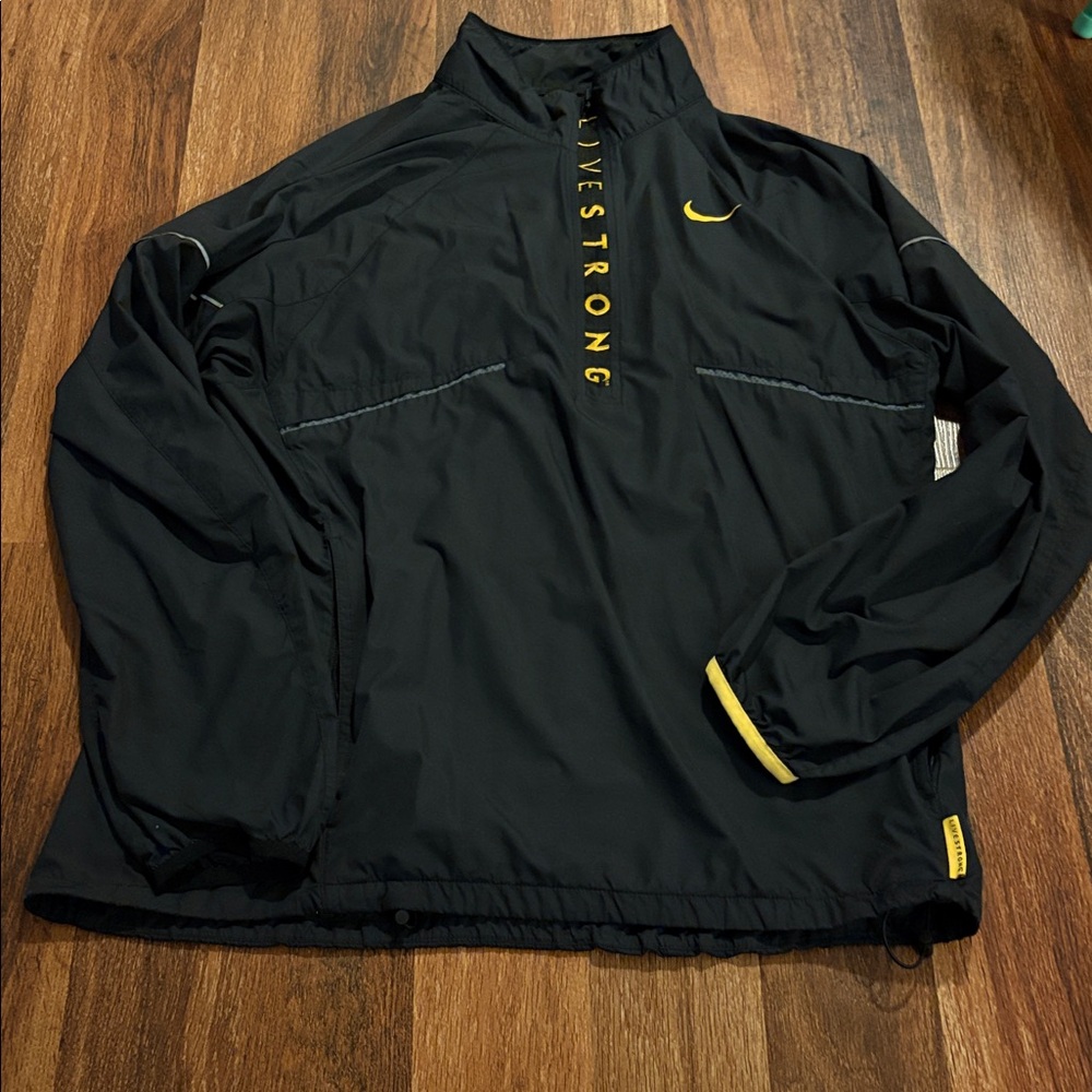 Nike Black and Yellow Lightweight Jacket